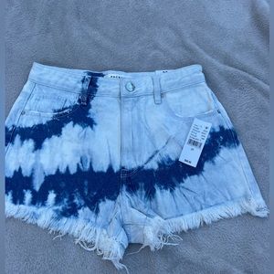 Denim Pacsun shorts new with tags size 25 (size 1) - blue